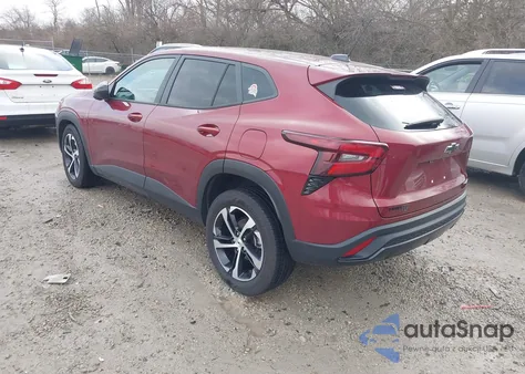 2024 Chevrolet Trax Fwd 1Rs из США, поврежденный, VIN KL77LGE28RC019400